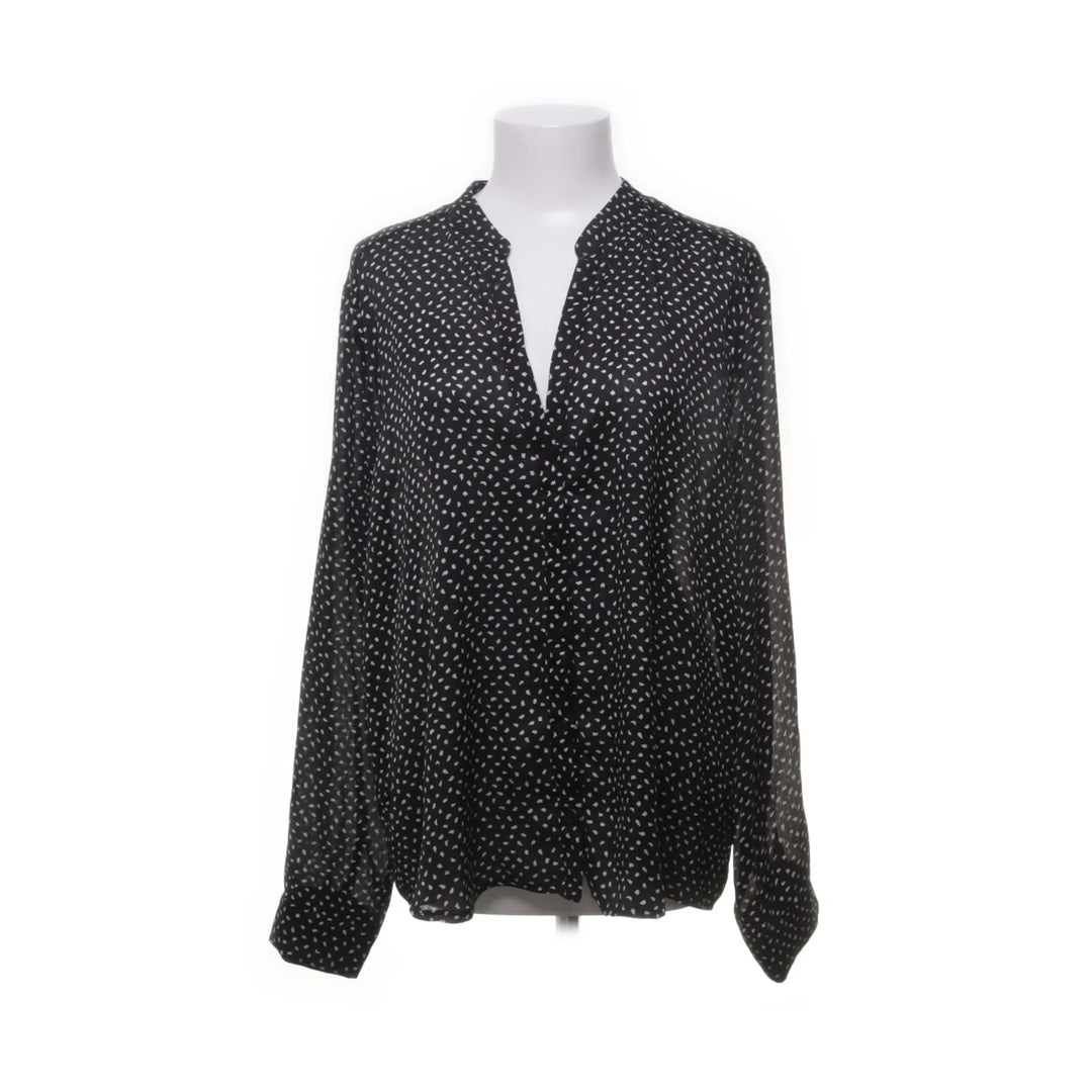 Neo Noir | Zwart, Wit - Blouse