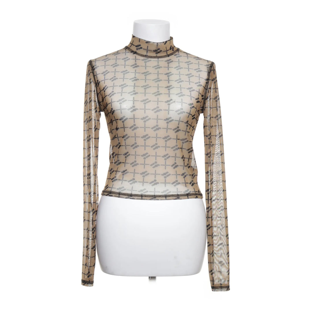 Urban Outfitters | Beige, Zwart - Lange mouwen shirt