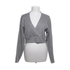 Azara Paris | Grijze Cropped Wikkeltrui