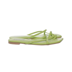 F-Hongxy | Groene platte sandalen