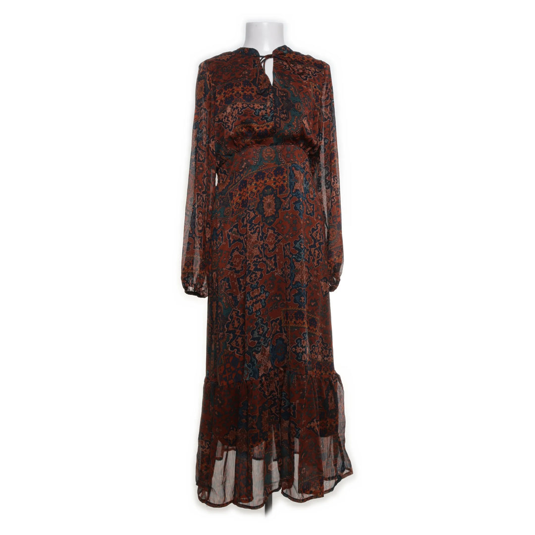 Medicine | Bruin, Meerkleurig - Maxi jurk