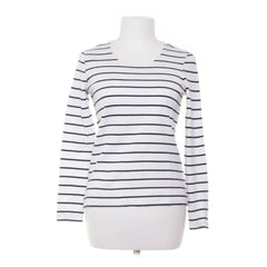 Christian Berg | Wit, Blauw - Lange mouwen shirt