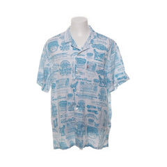 Levi's San Francisco | Blauwe Hawaii-print overhemd
