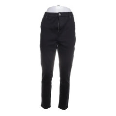L.O.G.G by H&M | Zwarte slim fit broek met knoopsluiting