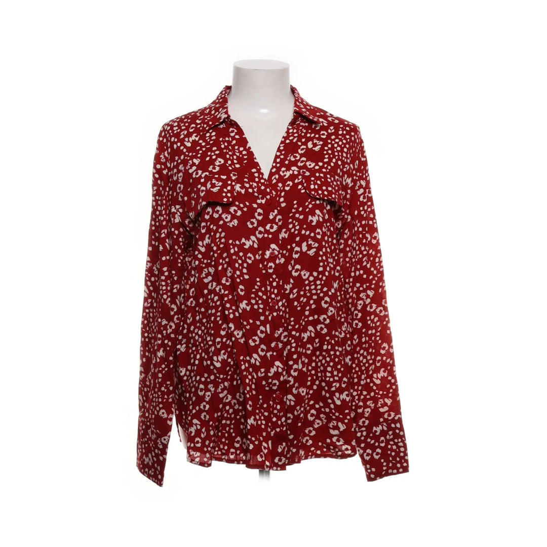 Fascinate | Rood, Wit, Meerkleurig - Blouse