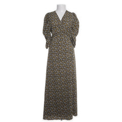 Co'Couture | Zwart, Meerkleurig - Wikkeljurk