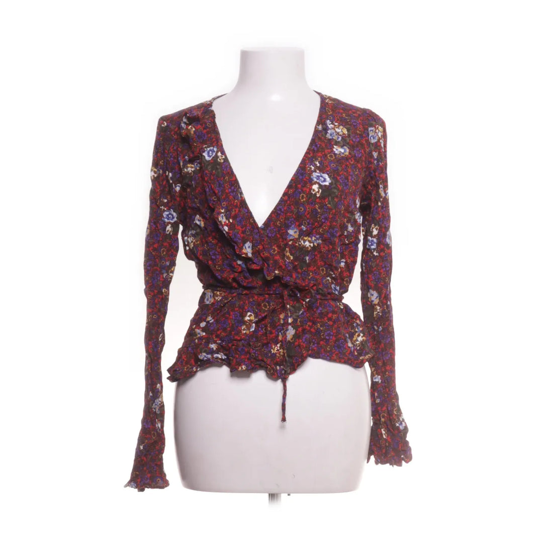 Pins and Needles | Rood, Meerkleurig - Wikkelblouse