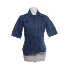 Blauw - Denim blouse