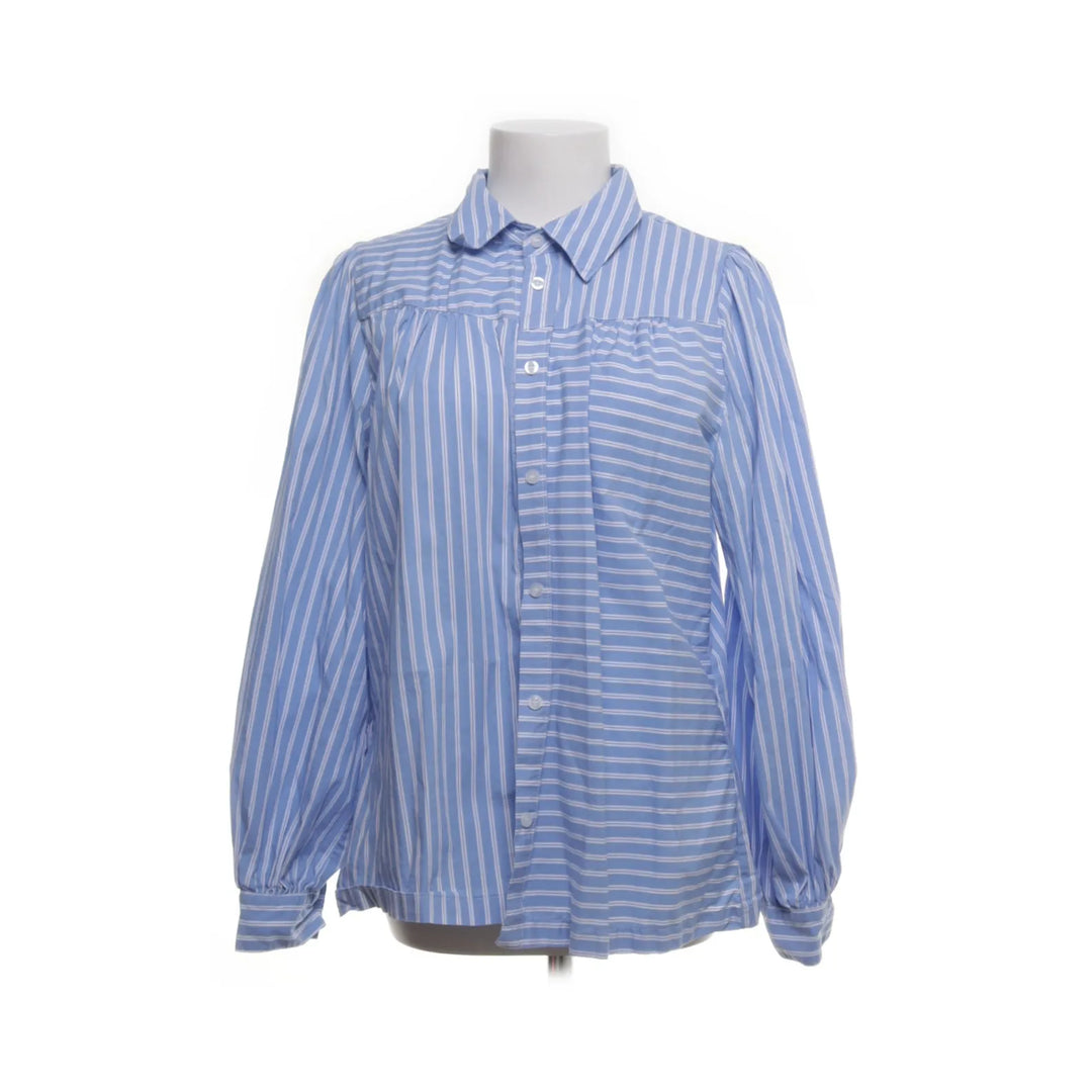 Culture | Blauw, Wit - Blouse