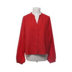 JDY | Rode Blouse met Pofmouwen