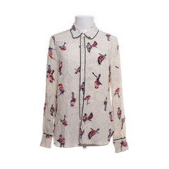 Second Female | Crème Blouse met Ballerina's