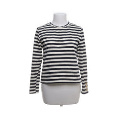 Peace n' Love | Wit, Blauw - Lange mouwen shirt