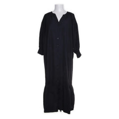 Bon'a Parte | Zwarte maxi-jurk met knopen