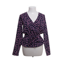 MbyM | Marineblauwe gestipte blouse