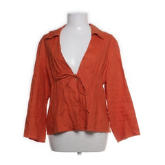 Mexx | Oranje linnen blouse