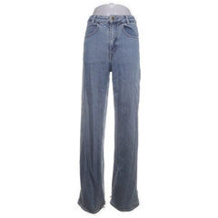 Bite | Lichtblauwe wijde spijkerbroek