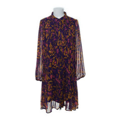 Ichi | Lila, Meerkleurig - Blousejurk