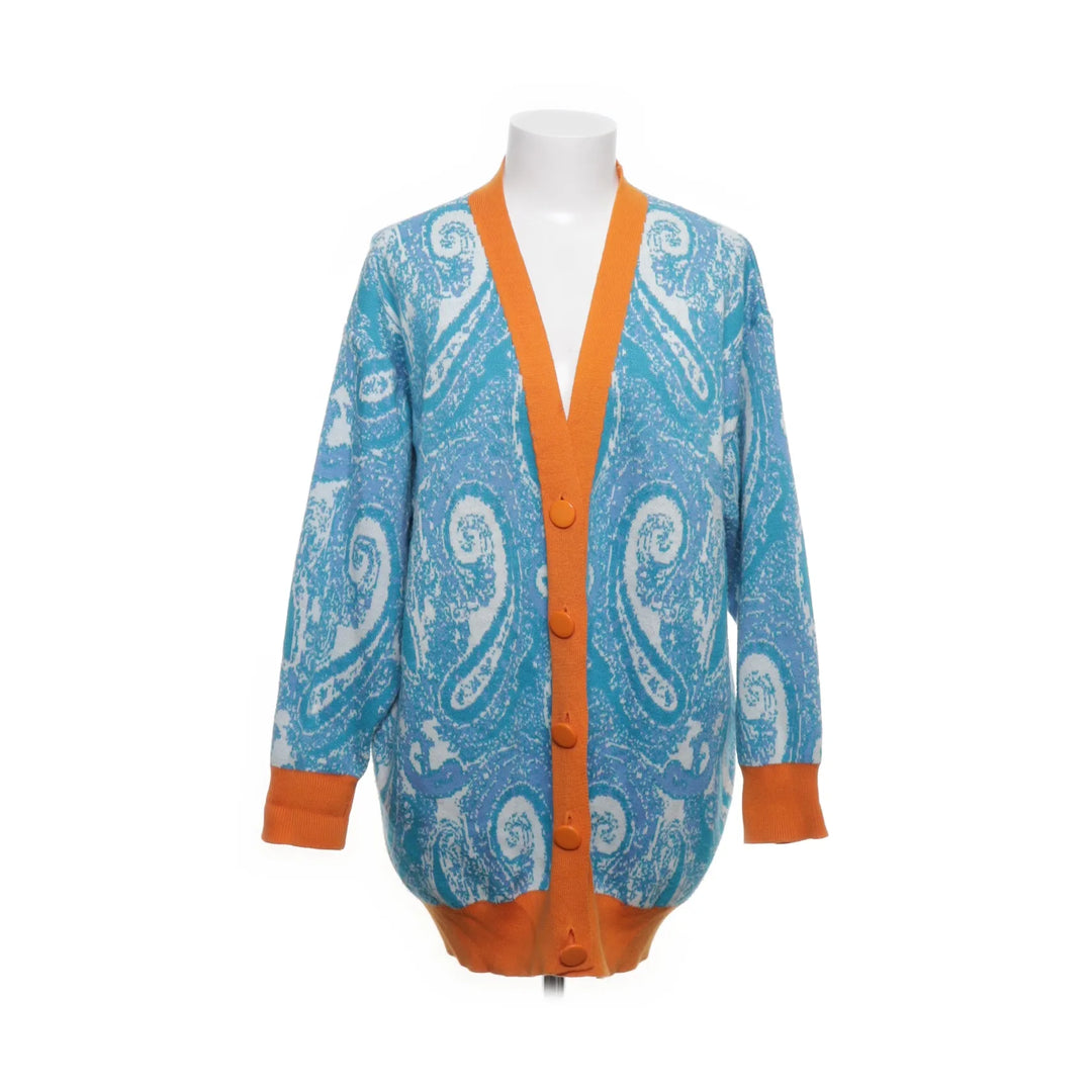 Touché | Blauw, Oranje, Wit - Cardigan