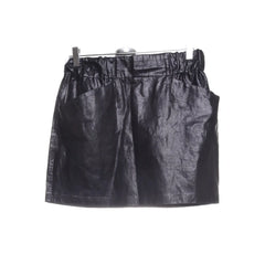 Zara Basic | Zwarte Leren Minirok