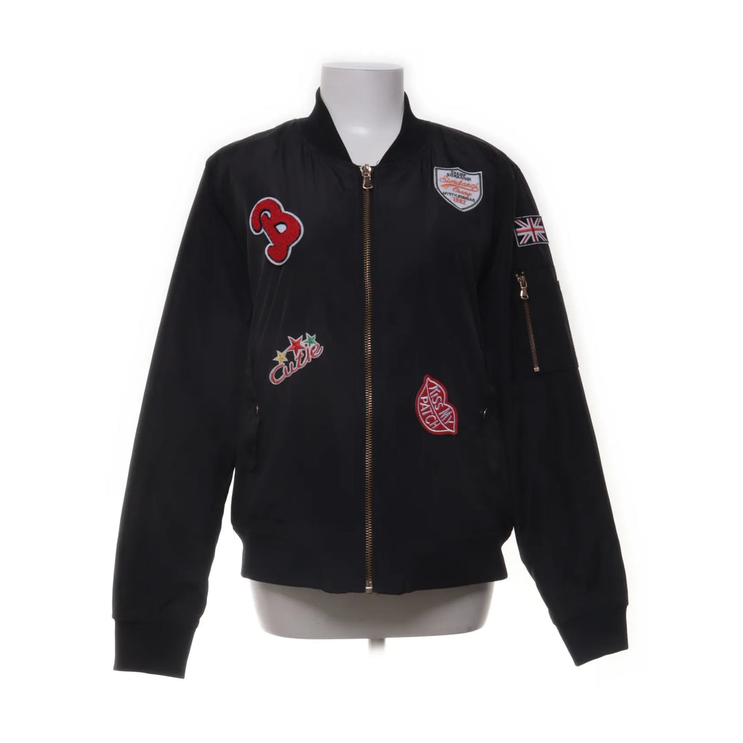 Ci Sono | Zwart, Meerkleurig - Bomberjack