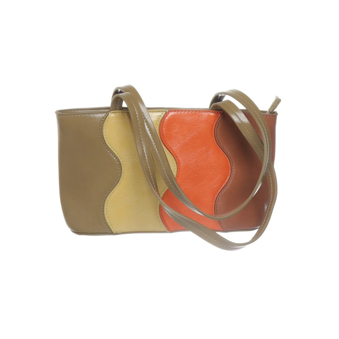 Pull & Bear | Bruin, Meerkleurig - Schoudertas