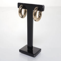 Gouden Chunky Oorringen