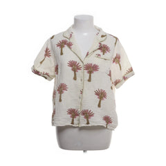 Natura | Wit, Meerkleurig - Korte mouwen shirt