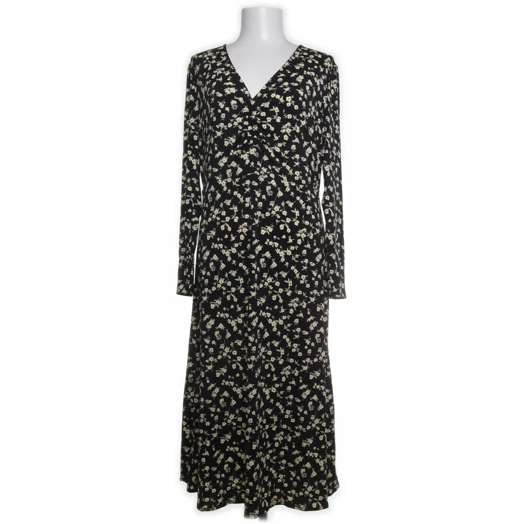 Mango | Zwart, Meerkleurig - Jurk