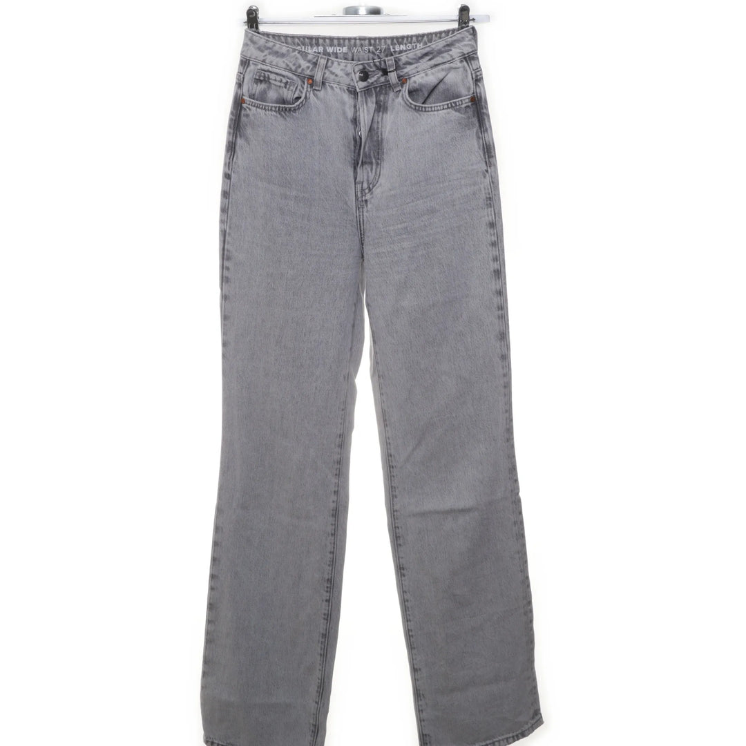 Never Denim by Bik Bok | Grijs, Wit - Spijkerbroek