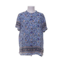 Scotch & Soda by Maison Scotch | Blauwe bloemenprint blouse
