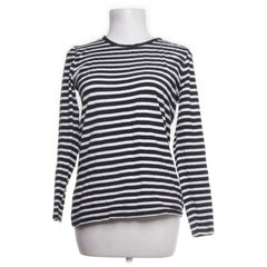 ELEA | Zwart, Wit - Lange mouwen shirt