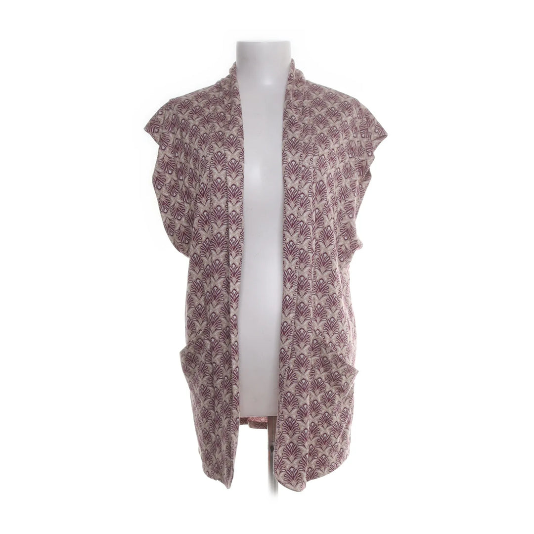 Ambika | Beige, Lila - Gilet