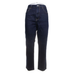 Zara | Donkerblauwe jeans met rechte pijpen