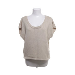 Goldbergh | Beige gebreide mouwloze top