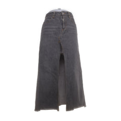 Indian Rose | Grijs - Spijkerrok