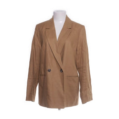 Lindex | Bruine linnen blazer