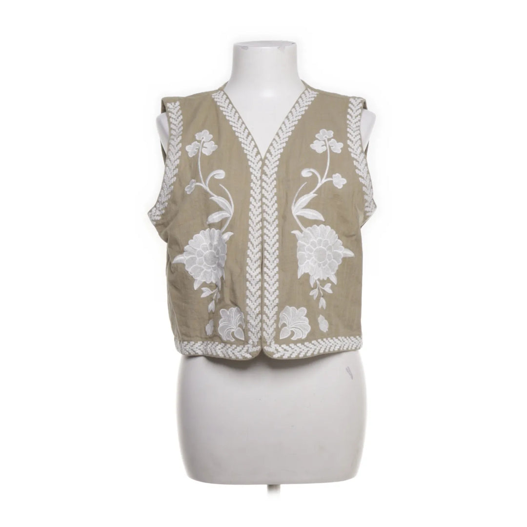 Pigalle | Groen, Wit - Gilet