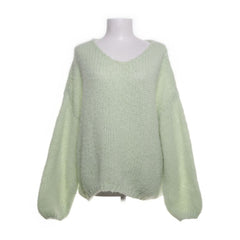 Vero Moda | Mintgroene gebreide trui