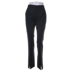 Massimo Dutti | Zwarte Pantalon met Split