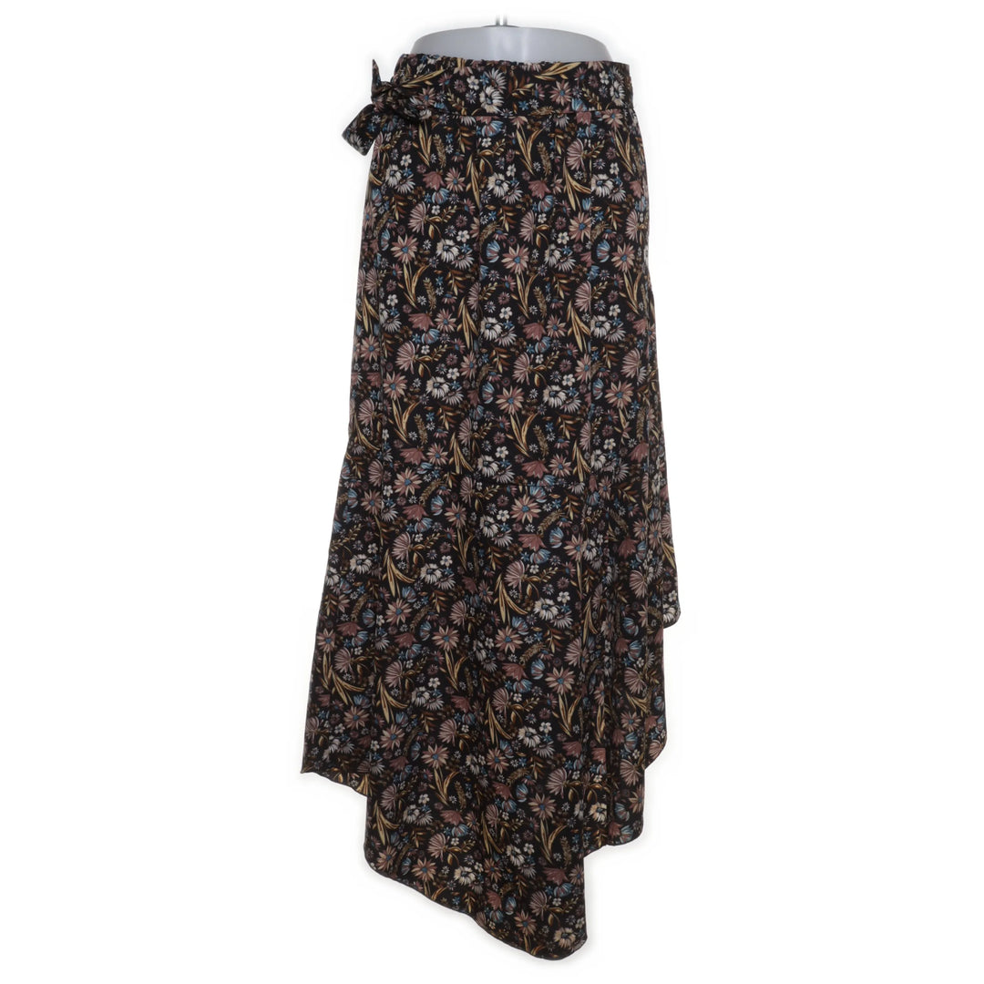 Nüd | Zwart, Meerkleurig - Maxi rok