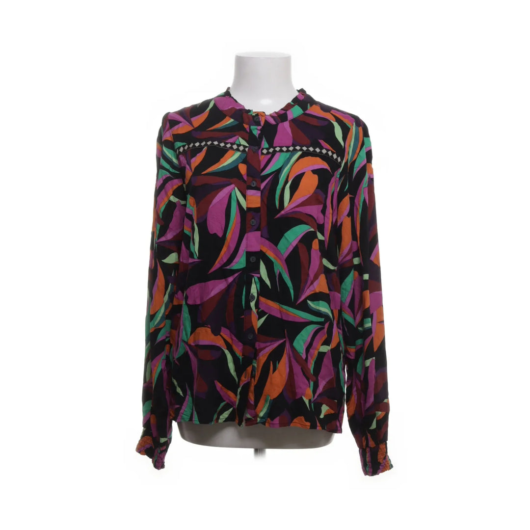 Geisha | Zwart, Meerkleurig - Blouse