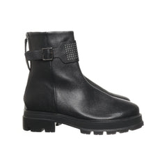 Mhny | Zwart - Enkellaarzen