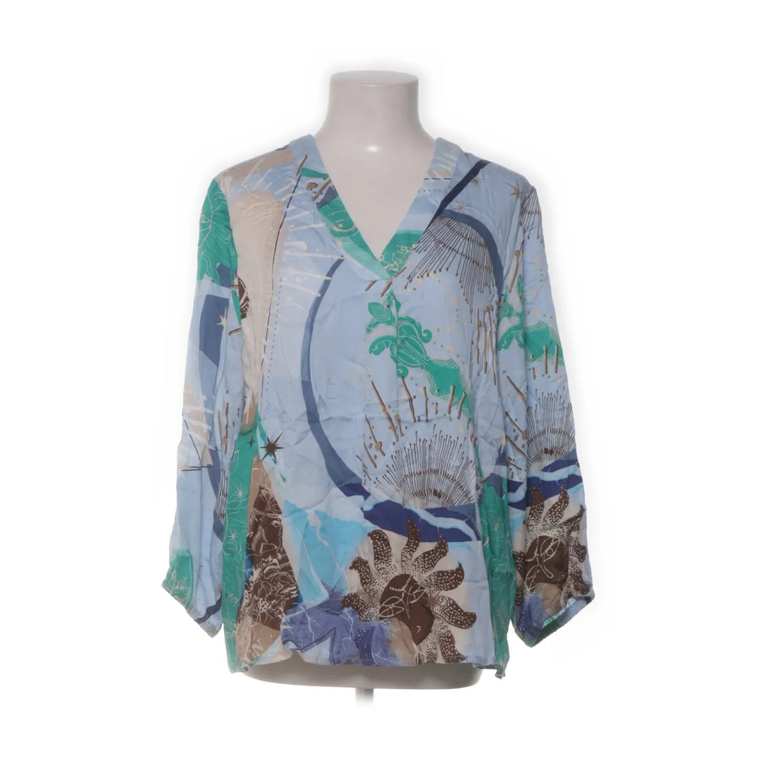 Culture | Blauw, Groen, Meerkleurig - Blouse