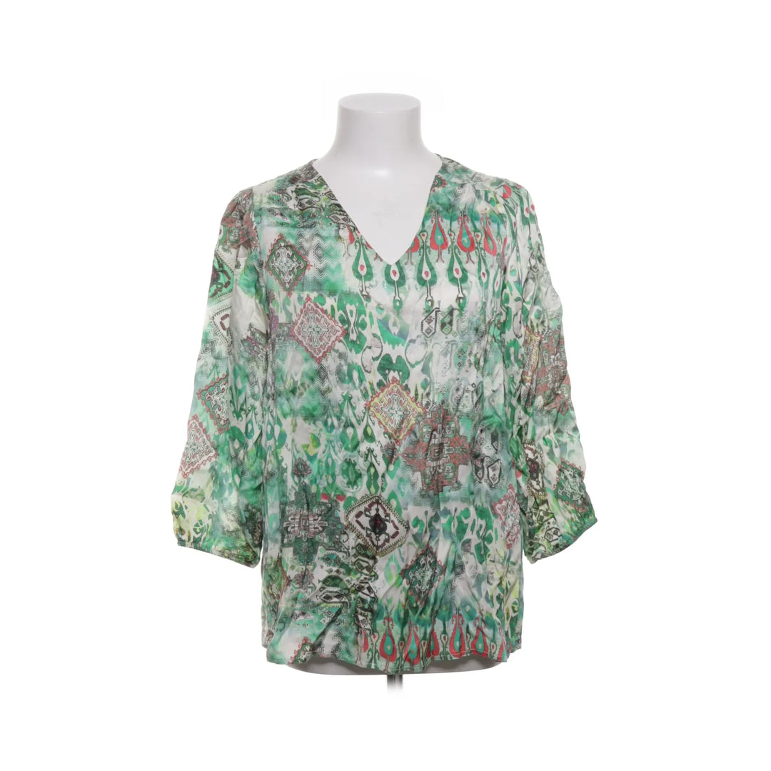 2-Biz | Groen, Meerkleurig - Blouse
