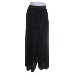 Topshop | Zwarte Geplooide Palazzo Broek