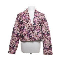Ichi | Roze bloemen cropped jasje