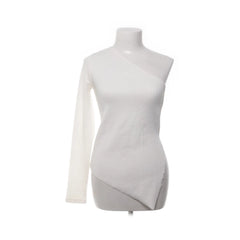 NA-KD | Witte asymmetrische coltrui