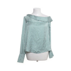 Gina Tricot | Groen, Wit - Blouse