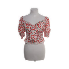 New Collection | Wit bloemen crop top