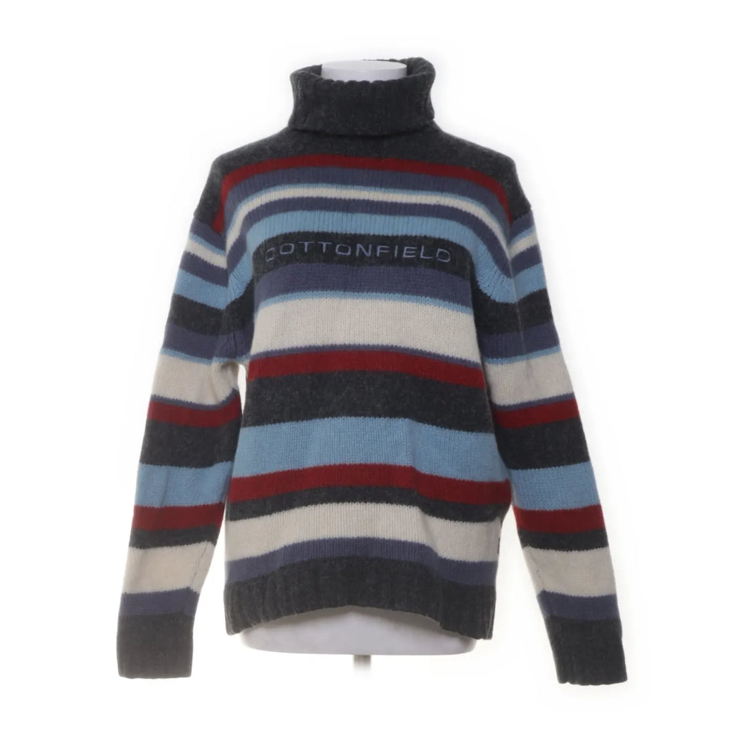 Cottonfield | Blauw, Grijs, Meerkleurig - Coltrui